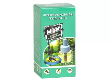 Купить Жидкость от комаров  "Migan" 45 ночей  по цене 58,40 руб.