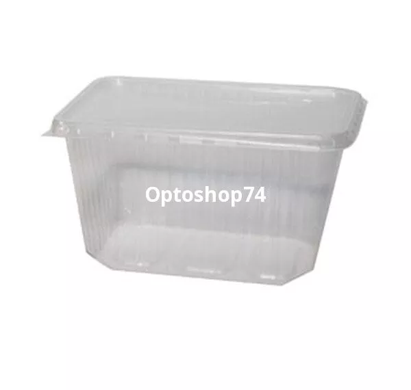 Контейнер 1,5 л Пермь прямоугольный жесткий