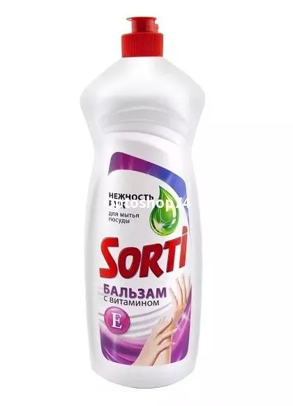 Средство для мытья посуды Sorti Бальзам с витамином Е 900 г